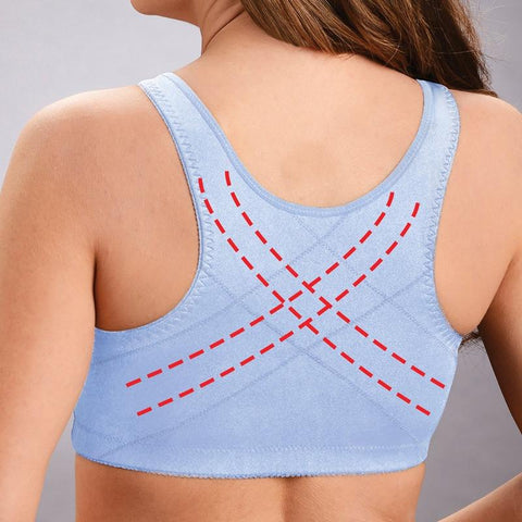 Bra No Underwire Wide Bands Super Stretch-WF00754-Veeddydropshipping