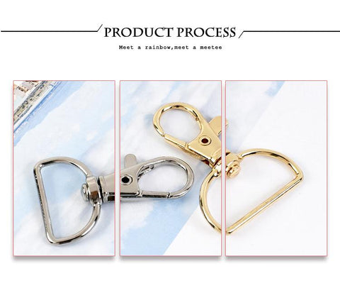 Metal Lobster Clasp Clip Snap Hook Swivel Bag Buckles-HA00140-Veeddydropshipping