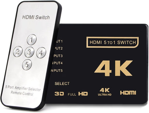 HDMI Switcher Splitter 5 in 1 out Video Switch-CO00027-Veeddydropshipping