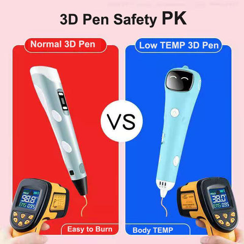 Wireless 3D Printing Pen Voice Prompt USB RechargeableCO01253-Veeddydropshipping