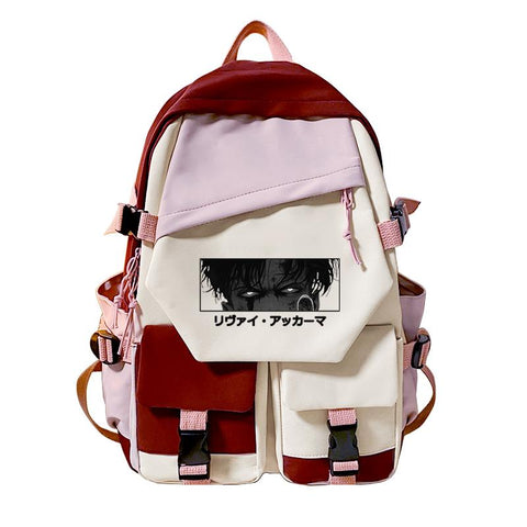 Manga Cartoon Schoolbag Mochila Kawaii Funny Girls Boys Bag Large-BS00273-Veeddydropshipping