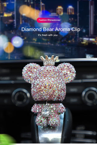 violence bear fragrance perfume clip air outlet aroma-AM01470-Veeddydropshipping