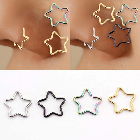 1Pc Stainless Steel Earrings Cartilage Conch Lobe Ear -JW01373-Veeddydropshipping