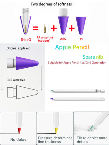 Pencil with LED Power Display, Palm Rejectio-Veeddydropshipping