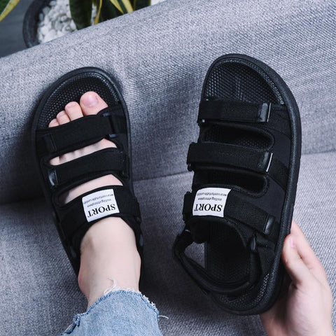 fashion outside wear couples a word flip-flops-BS01459-Veeddydropshipping