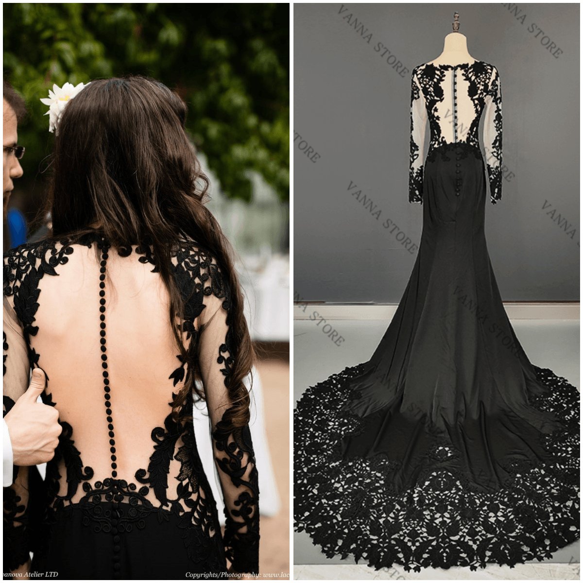 Wedding Dress with Cape Bridal Gown-WF01567-Veeddydropshipping