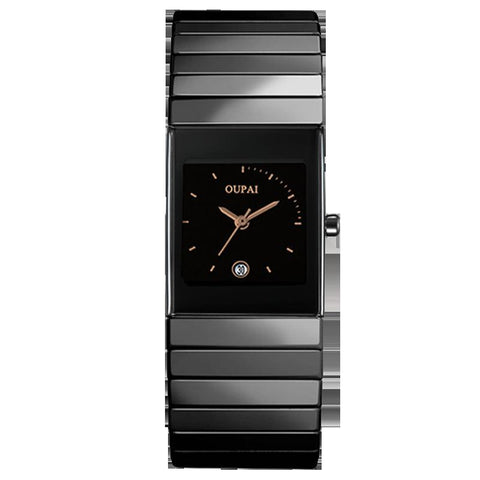 Fashion Black Ceramic Watch Men Business Waterproof -JW00653-Veeddydropshipping