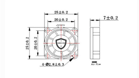 NEW DC cooling Fan Oil Bearing with 2pin-CO00096-Veeddydropshipping