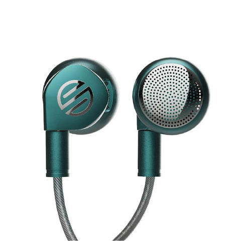 Flat Head Plug Bass Metal In Ear Earphone-Veeddydropshipping