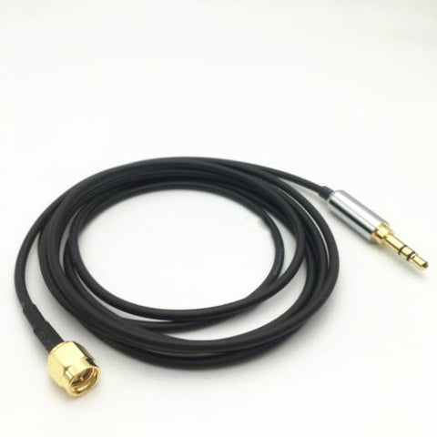 1pc SMA Male to 3.5mm Stereo Male RG174 Pigtail RF Coax Patch Cord 50 Ohm-CE00251-Veeddydropshipping