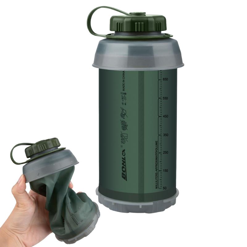 Foldable Water Bottle Folding Soft Flask Folding Sport Bag-HA01284-Veeddydropshipping