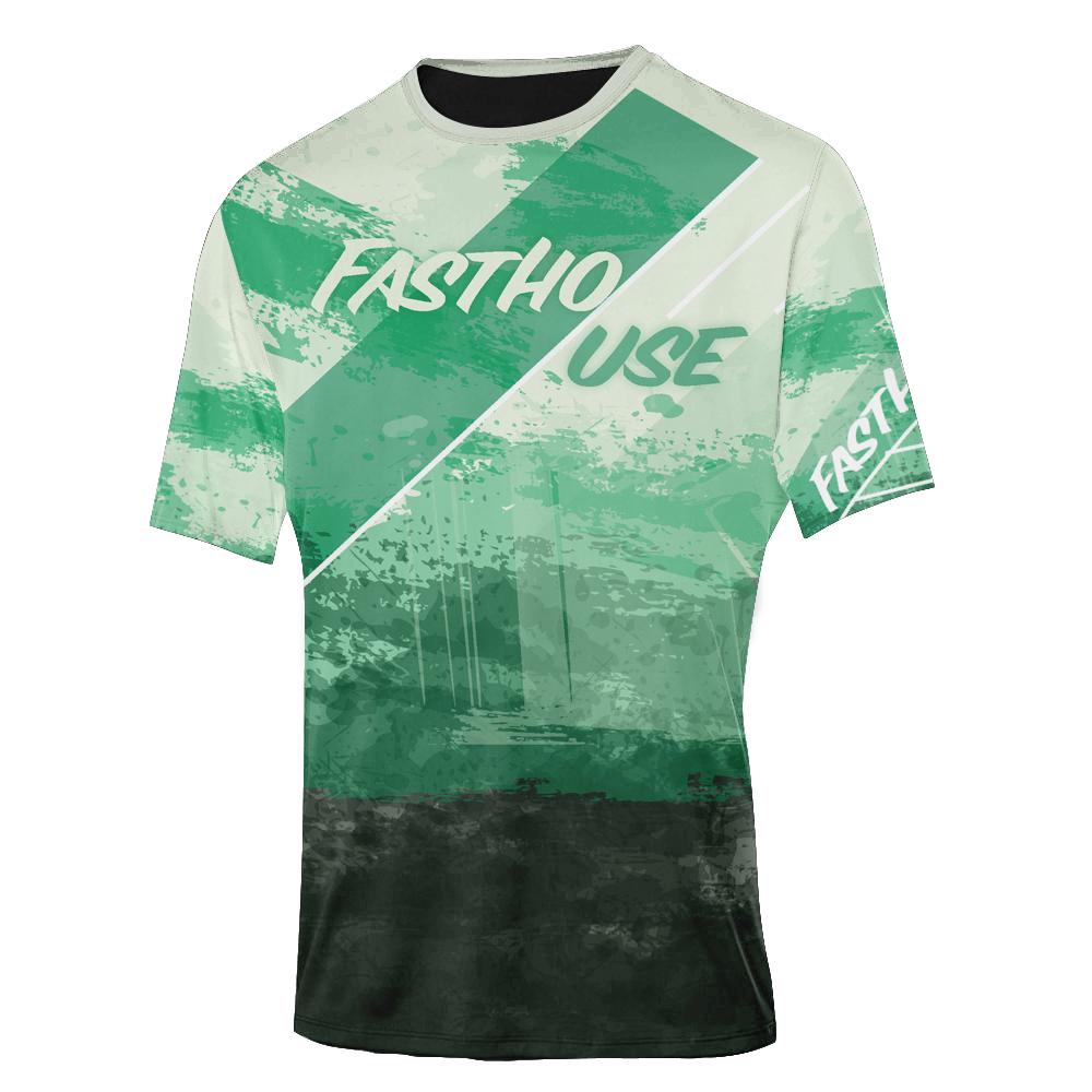 2023 Racing Men Short Sleeves Motocross Clothing Breathable Off Road DH Bicycle -OS01202-Veeddydropshipping