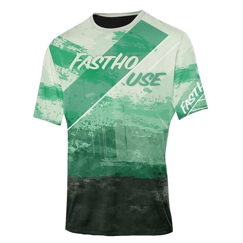 2023 Racing Men Short Sleeves Motocross Clothing Breathable Off Road DH Bicycle -OS01202-Veeddydropshipping