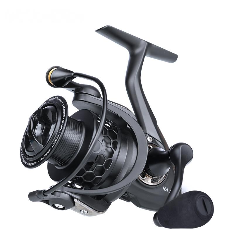 Lightweight Spinning Reel NA 2000 3000 4000 5000 9BB 5.2:1 NANO Fishing Reels -OS00509-Veeddydropshipping