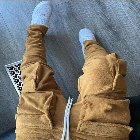 Cargo Pants Pockets Sweat Pants Casual Trousers-Veeddydropshipping