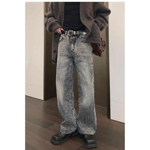 High Waist Jeans Autumn and Winter New Baggy-MF00594-Veeddydropshipping