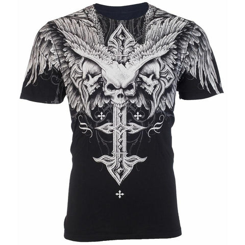 T-shirt Back Graphic T Shirt For Men Gothic Round-MF00018-Veeddydropshipping