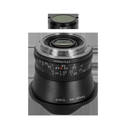 7.5mm F2 APS-C Wide Angle Fisheye Lens for SONY E FUJI X Canon M Nikon -CE00393-Veeddydropshipping