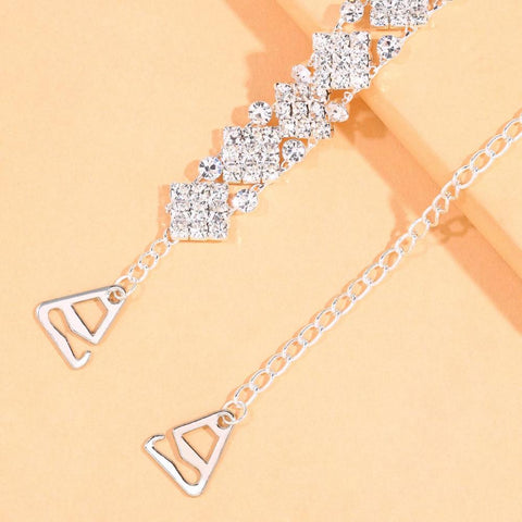 Crystal Shoulder Strap Bra Chain for Women Wedding Jewelry-JW01382-Veeddydropshipping