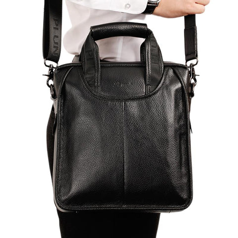 Bags For Men  Genuine Leather 10&quot; Laptop Bags Male-BS00459-Veeddydropshipping