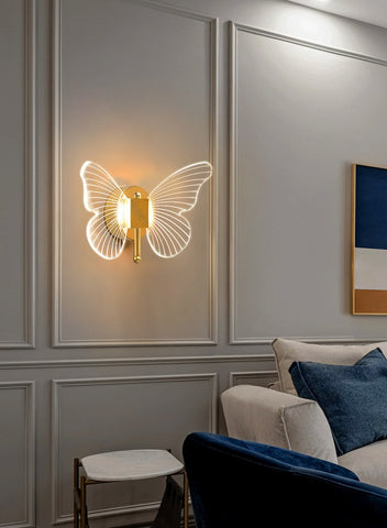 LED Butterfly Wall Lamp Indoor Lighting-TI00467-Veeddydropshipping
