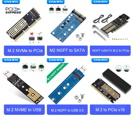 Adapter Card  Key M Driver With Silicone Cooling-CO00158-Veeddydropshipping