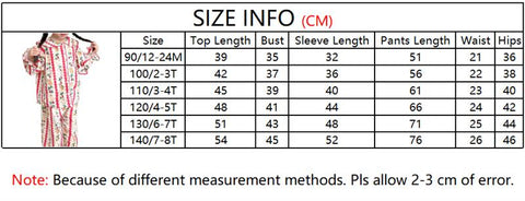 Kids Clothes Girls Loungewear 2023 Easter Rabbit Print Cute Pajama-TB01076-Veeddydropshipping