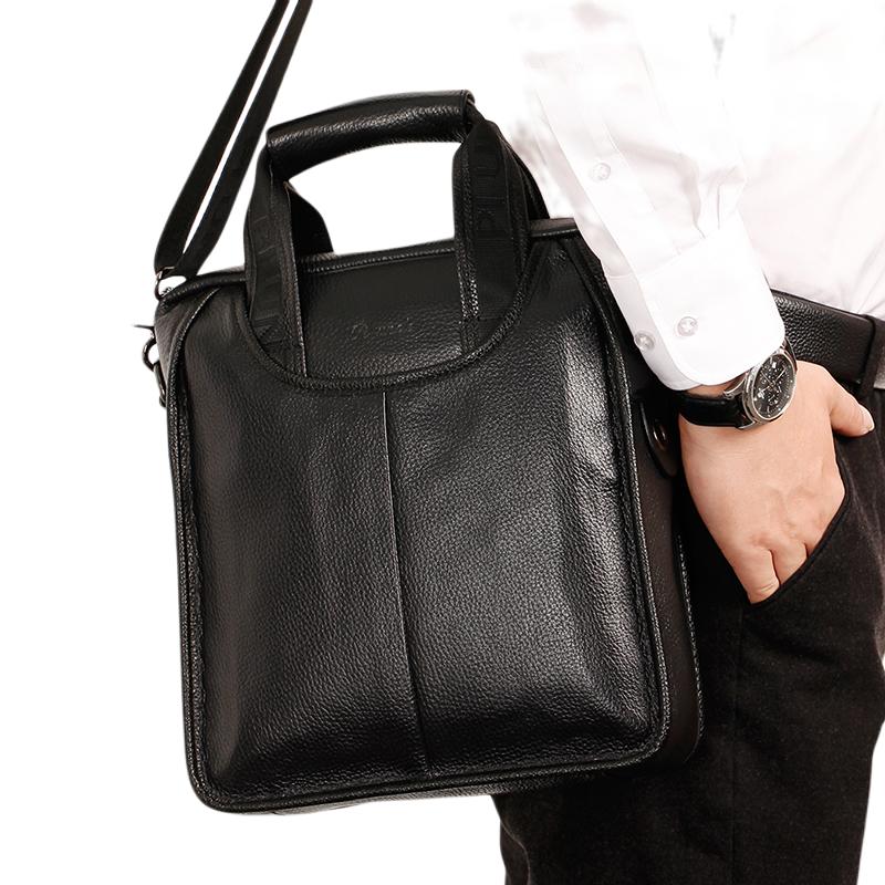 Bags For Men  Genuine Leather 10&quot; Laptop Bags Male-BS00459-Veeddydropshipping