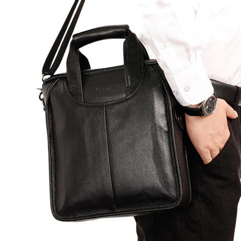 Bags For Men  Genuine Leather 10&quot; Laptop Bags Male-BS00459-Veeddydropshipping