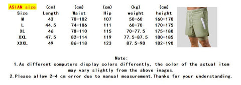 2023 New Street Fashion Shorts  In1 Double Layer Quick Dry Sports -OS00956-Veeddydropshipping