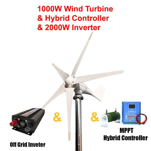 Wind Turbine Generator With Controller-TI00647-Veeddydropshipping