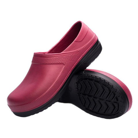 Non-slip Waterproof Oil-proof Work Shoes Breathable Resistant Kitchen-BS01482-Veeddydropshipping