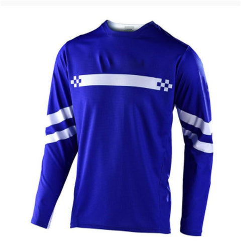 Mountain Bike Shirt Motorcycle Jersey Long Sleeve Cycling Wear Motocross Racing -OS00696-Veeddydropshipping