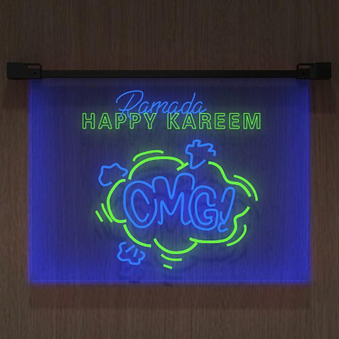 OMG Dual Color LED Neon Sign Bar Sign Room Decoration Gift-CE00586-Veeddydropshipping