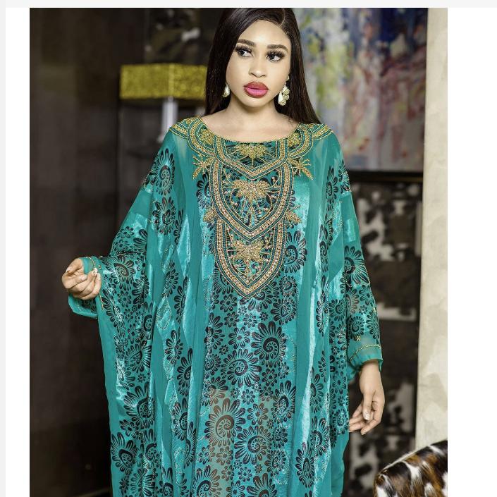 African Women Long Maxi Dress-Veeddydropshipping