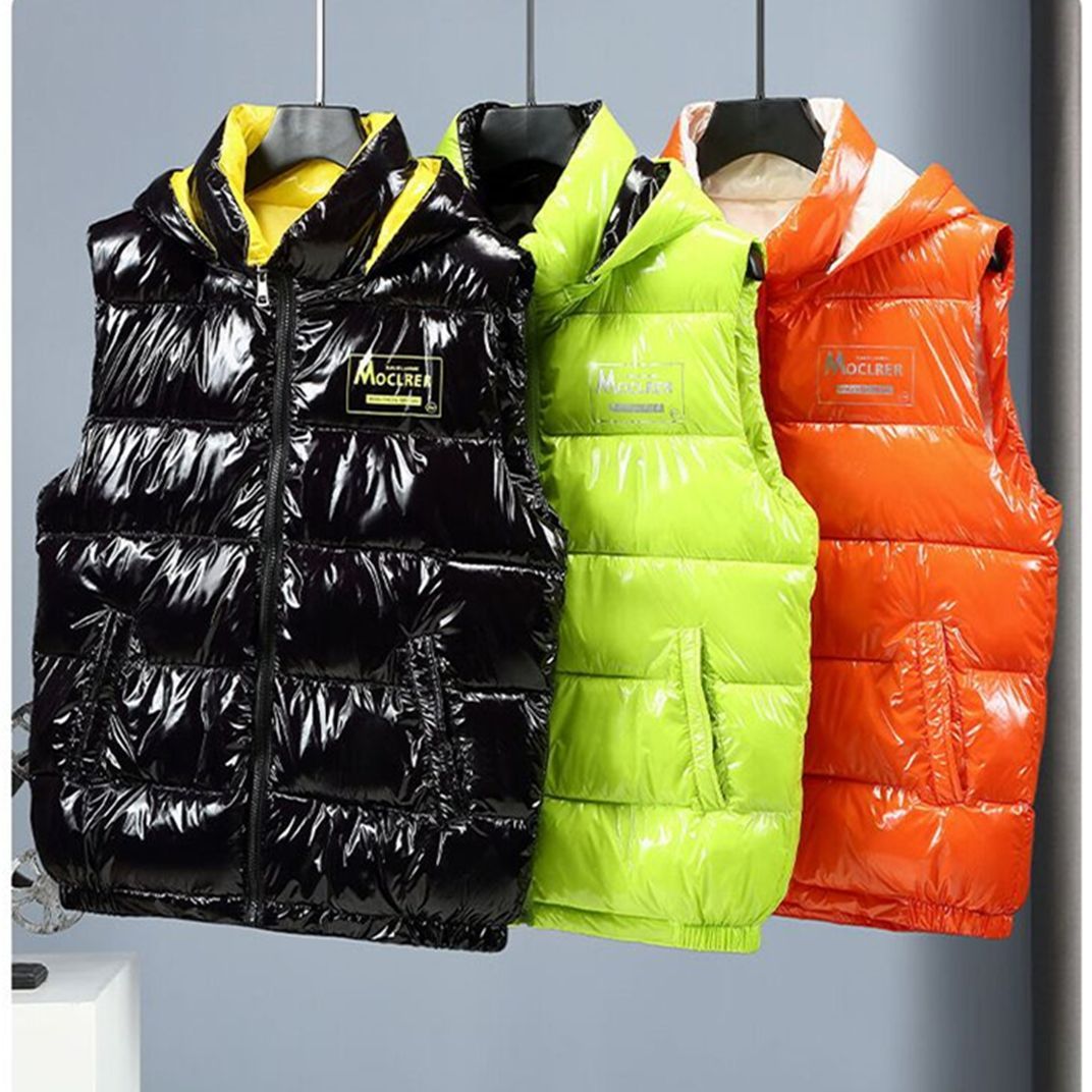 vest men and women casual bright face trend with hood-MF01221-Veeddydropshipping