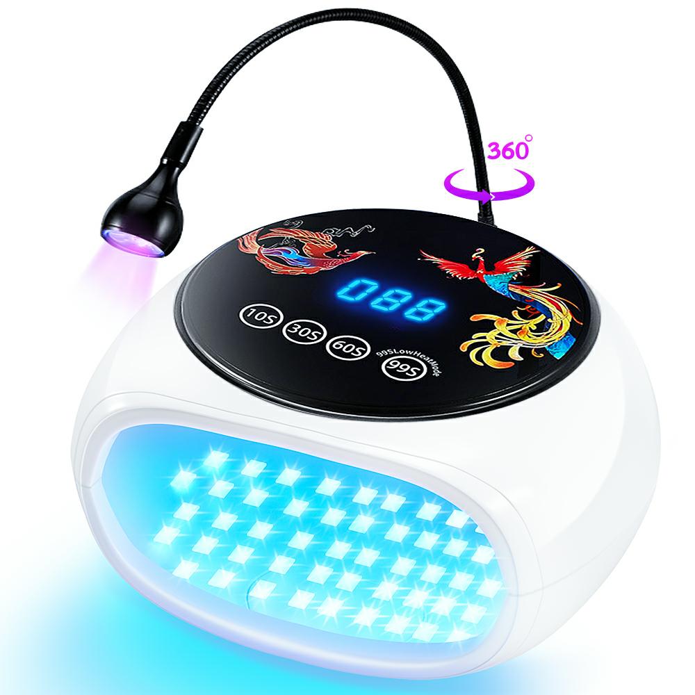 Nail Lamp With for Home Salon Smart Led Nail Dryer -BH01075-Veeddydropshipping