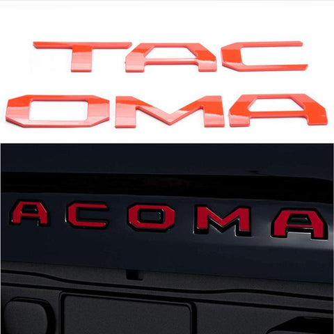 Tailgate 3D Letter Cover Emblem Badge Car Stickers-AM00817-Veeddydropshipping