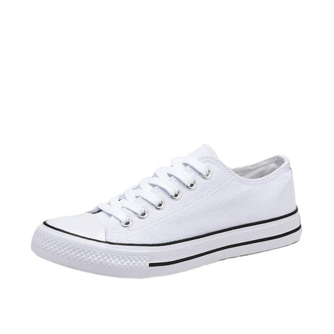 canvas shoes men&#39;s shoes trend small white shoes-BS01407-Veeddydropshipping