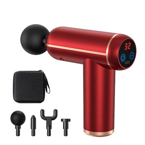 Gun Percussion Pistol Massager For Deep Tissue Muscle Body-BH01376-Veeddydropshipping