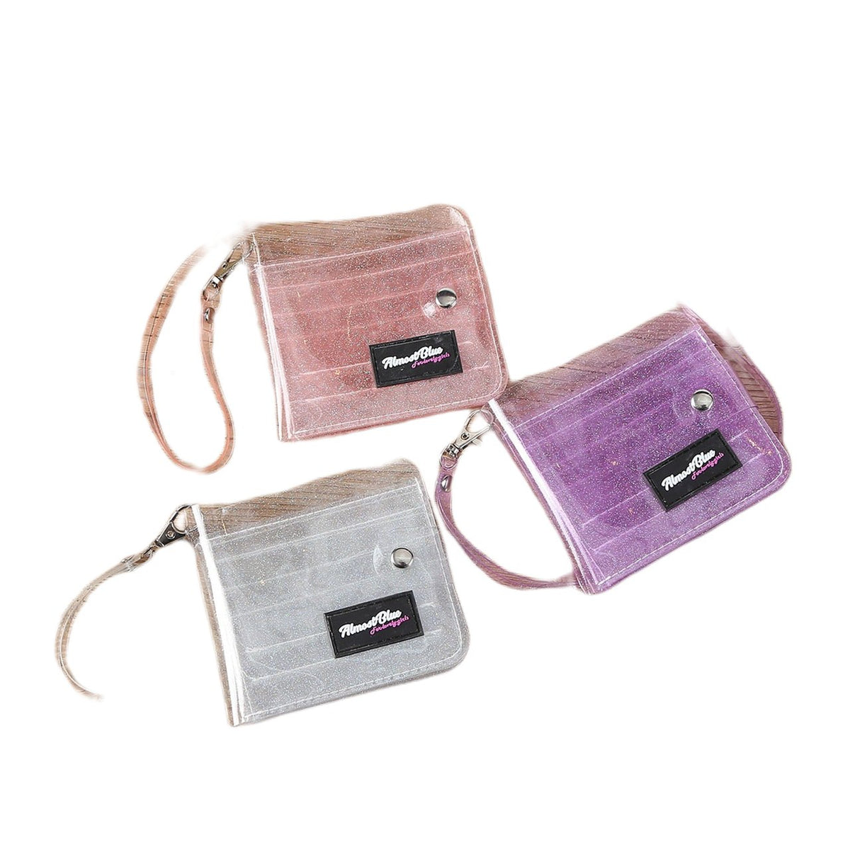 Jelly Bag Mini Money Wallet Card Holder Clear wallet ladies-BS00606-Veeddydropshipping