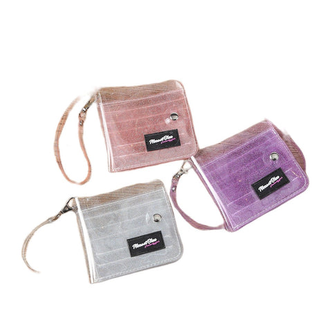 Jelly Bag Mini Money Wallet Card Holder Clear wallet ladies-BS00606-Veeddydropshipping