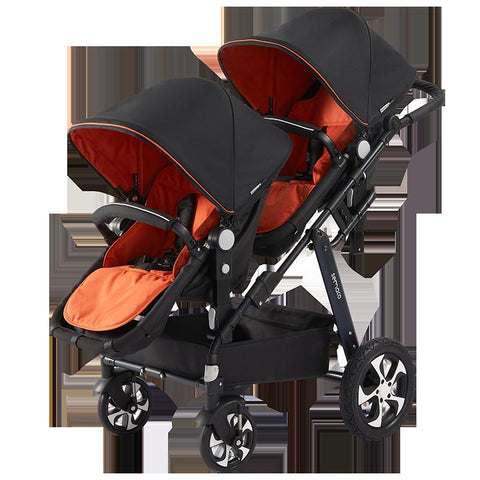2023 New twin stroller,baby stroller,folding stroller Twins baby carriage-TB00384-Veeddydropshipping