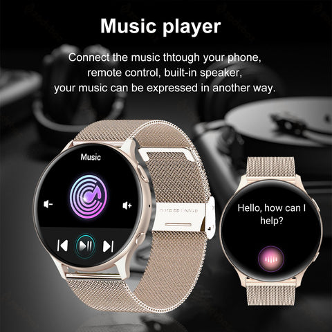 2023 New Smart Watch Women Voice Calling Watches Men Heart -CE00638-Veeddydropshipping
