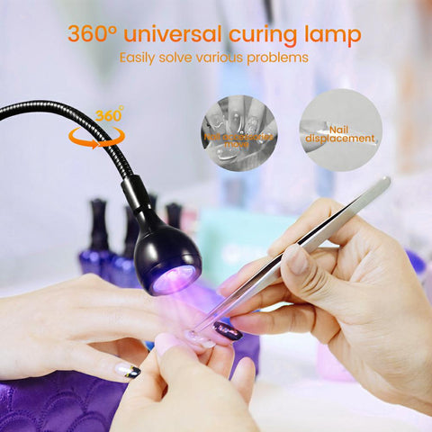 Nail Lamp With for Home Salon Smart Led Nail Dryer -BH01075-Veeddydropshipping