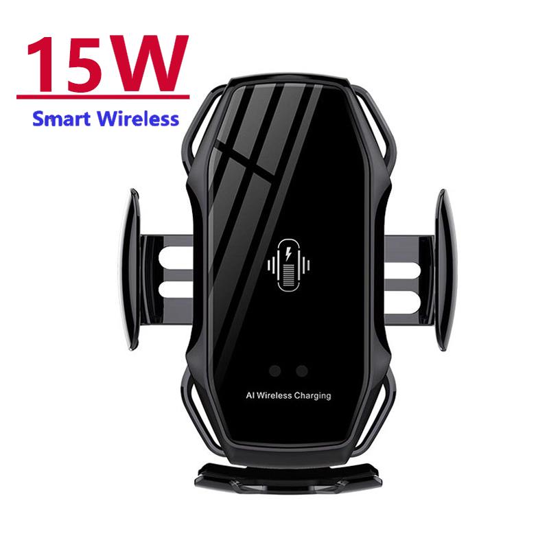 FLOVEME Automatic Car Wireless Charger Car Phone Holder For iPhone 13 Android Mobiles-PA00526-Veeddydropshipping