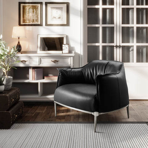 Luxury Single Sofa Chair Extremely Simple Chair-HA01706-Veeddydropshipping
