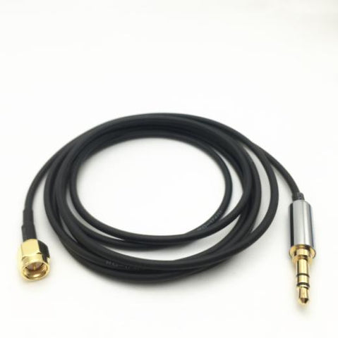 1pc SMA Male to 3.5mm Stereo Male RG174 Pigtail RF Coax Patch Cord 50 Ohm-CE00251-Veeddydropshipping