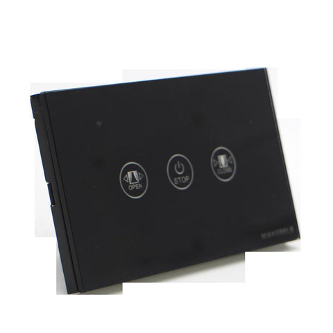 WiFi Smart Curtain Switch US Zero Firewire Touch Panel Life Tuya APP Suitable-TI01102-Veeddydropshipping