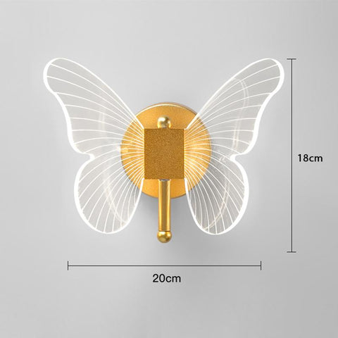 LED Butterfly Wall Lamp Indoor Lighting-TI00467-Veeddydropshipping